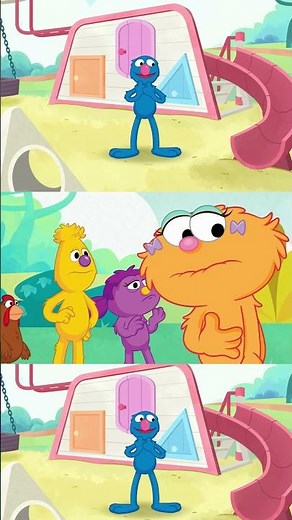 Zoe & Grover Learn About Feeling Nervous & Sad | Takalani Sesame #shorts