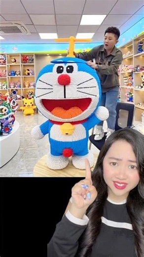 BIKIN DORAEMON RAKSASA SEGEDE BOCIL!! | Klara Tania #shorts