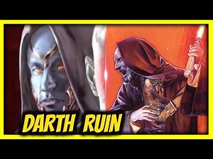 🔥 La historia de DARTH RUIN | Star Wars Leyendas