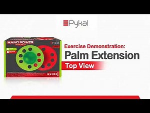 Palm Extension Exercise Demonstration(Updated) with Hand Power Pro by Pykal