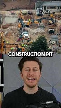 Trump turns the White House into a stalled construction pit #shorts