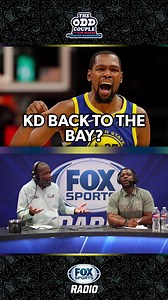 12K views · 230 reactions | "Re-runs are good for old TV shows, not old basketball players." via The Odd Couple on Kevin Durant possibly reuniting with the Warriors. | FOX Sports Radio | Facebook