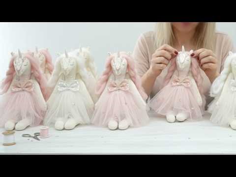 I Made This Cute UNICORN Toy From Fabric! DIY Idea 🦄🧵