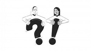 Question Exclamation Problem Solving Hand Drawn Stock Footage Video (100% Royalty-free) 3725699025 | Shutterstock