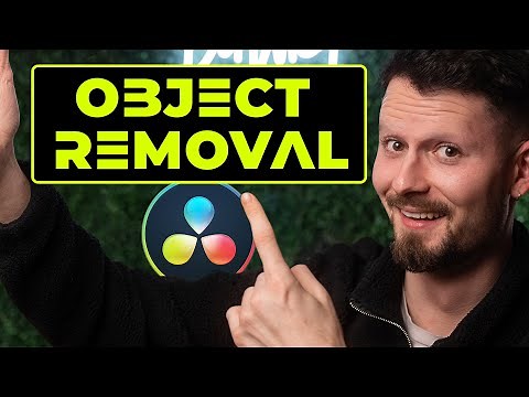 HOW TO Remove any Object | Davinci Resolve 18 Tutorial