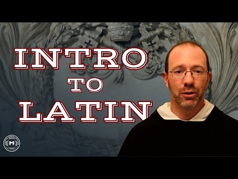 Introduction to Ecclesial Latin: Grammar, Prayers, Scripture with Fr. Peter Hannah, OP