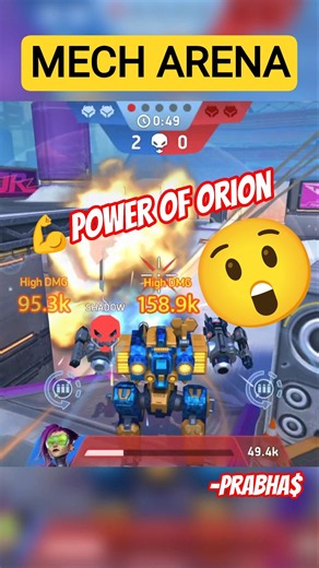 🔥 MECH ARENA ORION Dominating Gameplay - Mech Arena: Robot Showdown #mecharena #mecharenapromocodes