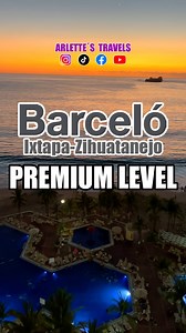 8.5K views · 316 reactions | ASÍ ES EL ¨PREMIUM LEVEL¨ DE BARCELO IXTAPA TE DEJO TODAS NUESTRAS PROMOCIONES EXCLUSIVAS EN LOS COMENTARIOS  #arlettestravels #agenciadeviajes #hoteles #vacaciones #Ixtapa #Zihuatanejo | Arlette's Travels | Facebook