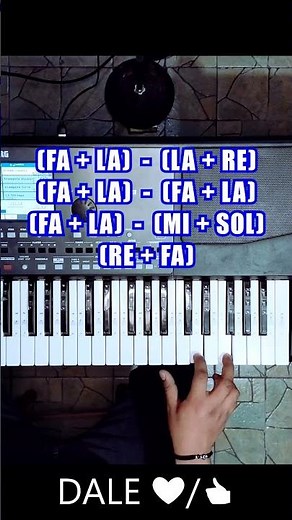 Paloma Ajena TUTORIAL TECLADO #cumbia #piano #tutorial