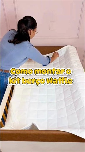 🤍 Como Montar o Enxoval Waffle Rosê | Delicadeza e Praticidade para o Quartinho ✨