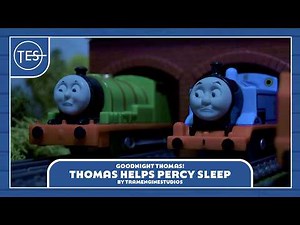 Thomas Helps Percy Sleep | Goodnight Thomas | Thomas & Friends