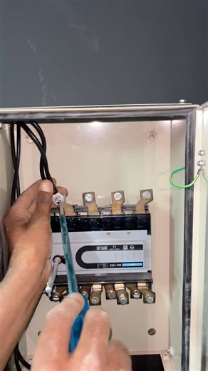 How to Switch Your House to 3-Phase Power (Manual Changeover) #electrical