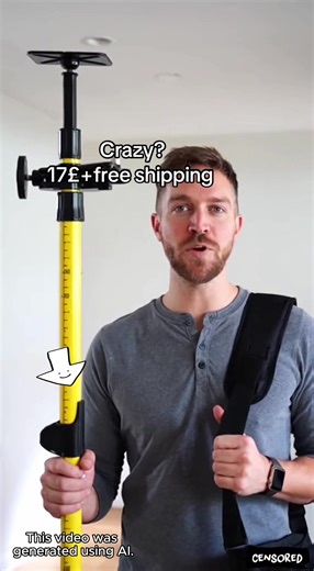 2.8 Meter Laser Leveling Telescoping Pole Adjustable Mounting Pole for Rotary and Line Lasers with ABS & Aluminum Alloy Material & Heavy Duty Plastic Bracket#cheap #quality#tools#toolset #2026