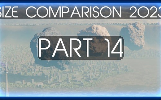 全部的大小比较 2023 (第14段) 4K 60FPS 3D