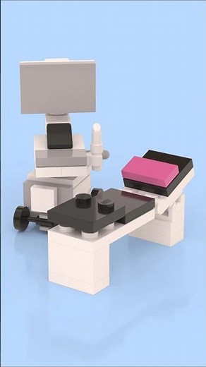 LEGO Minifigure Ultrasound 😂💥 When LEGO Finds Out They’re Having a Baby! #legomoc #legoanimation