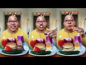 Degustando alimentos inusitados em ASMR e Mukbang #food #asmr #mukbang