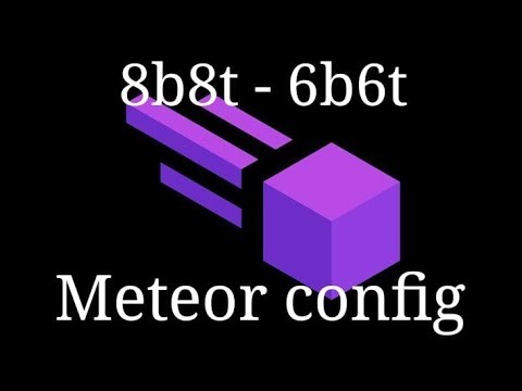 8b - 6b Meteor config