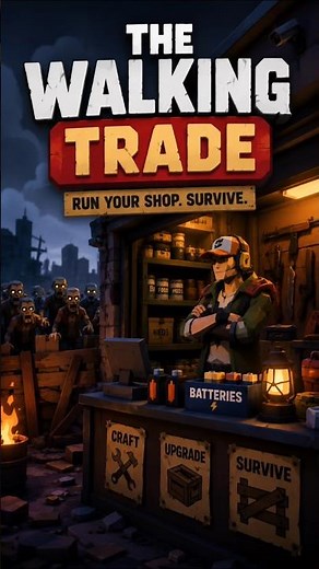 This Zombie Apocalypse Game Lets You Run a Survival Shop #shorts