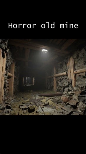 Horror old mine (unreal engine 5) #unrealengine #3denvironment #environmentartist #gameartist #ue5