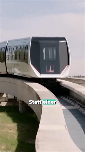 End of the line for the maglev train in Nuremberg 🚈 #mobility #railway #politics