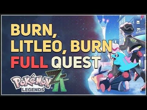 Burn, Litleo, Burn Pokemon Legends Z-A