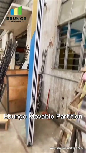 How to choose the right Ebunge movable partition wall curve track system? Aluminum or Steel #shorts