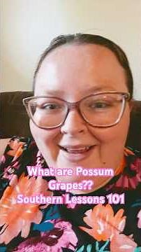 What are possum grapes??