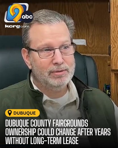 The Dubuque County Fairgrounds and Event Center could see new ownership after years operating without a long-term lease. Read more: https://www.kcrg.com/2026/01/02/dubuque-county-fairgrounds-ownership-could-change-after-years-without-long-term-lease/ | KCRG-TV9
