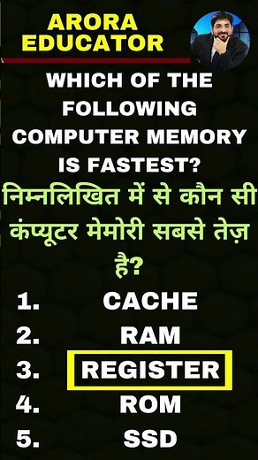 Computer Awareness | IBPS RRB PO/Clerk 2024 | Arora Educator | By Sachin Arora Sir | #rrbcomputer