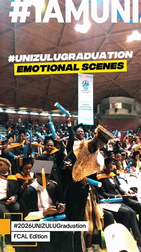 Catch some of the emotional scenes from the #2026UNIZULUGraduation. #UNIZULUgraduation2026 #iAMUNIZULU #Ongoye #UNIZULUgraduation