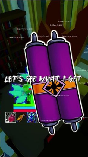 Lucky Legendary Scroll! 😱 Strong Grip on Soul Cane! #bloxfruits #roblox #shorts
