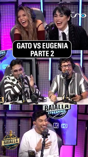 4.7K views · 22 reactions | Gato vs Eugenia parte 2, good ending. #LaGranBatalla #RedUnoDigital #SegundaTemporada #RedUno #LGB | La Gran Batalla | Facebook