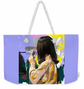 Weekender Tote Bags - Pixels