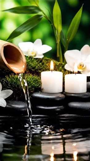 Gentle Piano & Flowing Bamboo Water: Peaceful Music for Deep Sleep, Meditation & Stress Relief