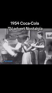 1954 Coca-Cola TV advert Nostalgia #nostalgia #tv #advert #cocacola #pepsi #cocacolachallenge #50s #retro #vintage #childhood #childhoodmemories #oldachool #pop #soda #coke #colddrink | Nostalgia Wizard