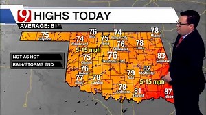 3.9K views · 18 reactions | SUNDAY FORECAST: News 9 Meteorologist Matt Mahler has your Sunday morning weather outlook. #OKWX | KWTV - NEWS 9 | Facebook