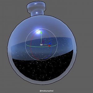 24K views · 358 reactions | Have a look at Christine Choi's fascinating test of potion jar physics, featuring dynamic liquid that's controlled entirely with just bones. More rigging magic: https://80.lv/articles/check-out-this-cool-stylized-potion-jar-physics-test/ | 80 Level | Facebook