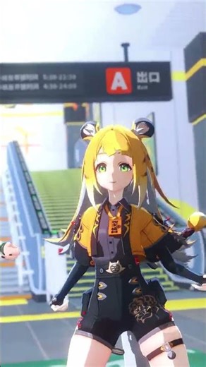 【ZenlessZoneZero】Extreme Pick One Challenge 😍 💜 #zenlesszonezero #yixuan #3d #blender