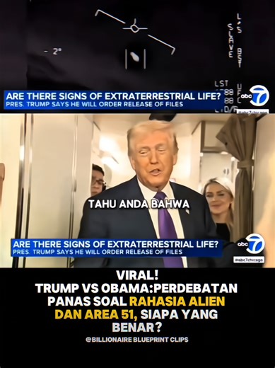 Setelah File Epstein Terbit lah File Alien sc yt: ABC 7 Chicago sc: AkademiCryptocom #trump #obama #alien #viral #fyp