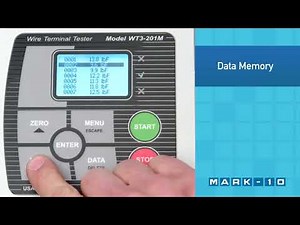 Motorized Wire Crimp Pull Tester (WT3-201M) | Mark-10 Corporation, USA | Agaram, India