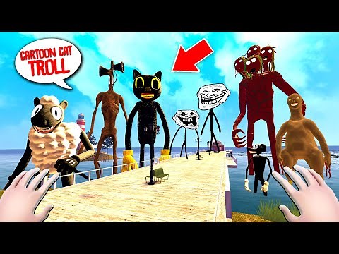 CARTOON CAT + TROLUL Siren la 1 DIMINEATA!