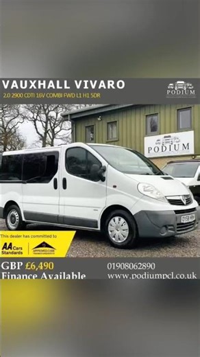 Vauxhall Vivaro 2008