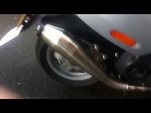 Tecnigas Gp4 exhaust-Piaggio zip 50 4t