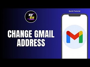 How To Change Gmail Address