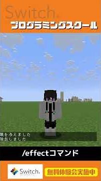 【マイクラ】effectコマンド解説動画 Java版 / 統合版