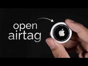 How to Open Apple Airtag