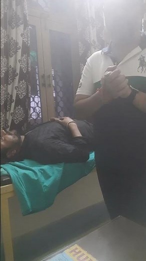 #Treatment with electronic machine SWD short wave diathermy part 1