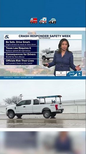 TxDOT launches campaign amid Crash Responder Safety Week