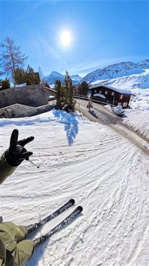 wonderful spring skiing in arosa ⛷️🥰