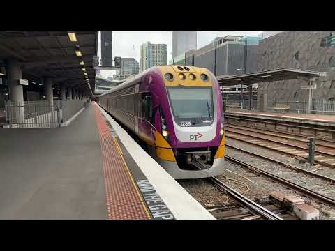 V/Line VL39 Departing Southern Cross Station to Warrnambool